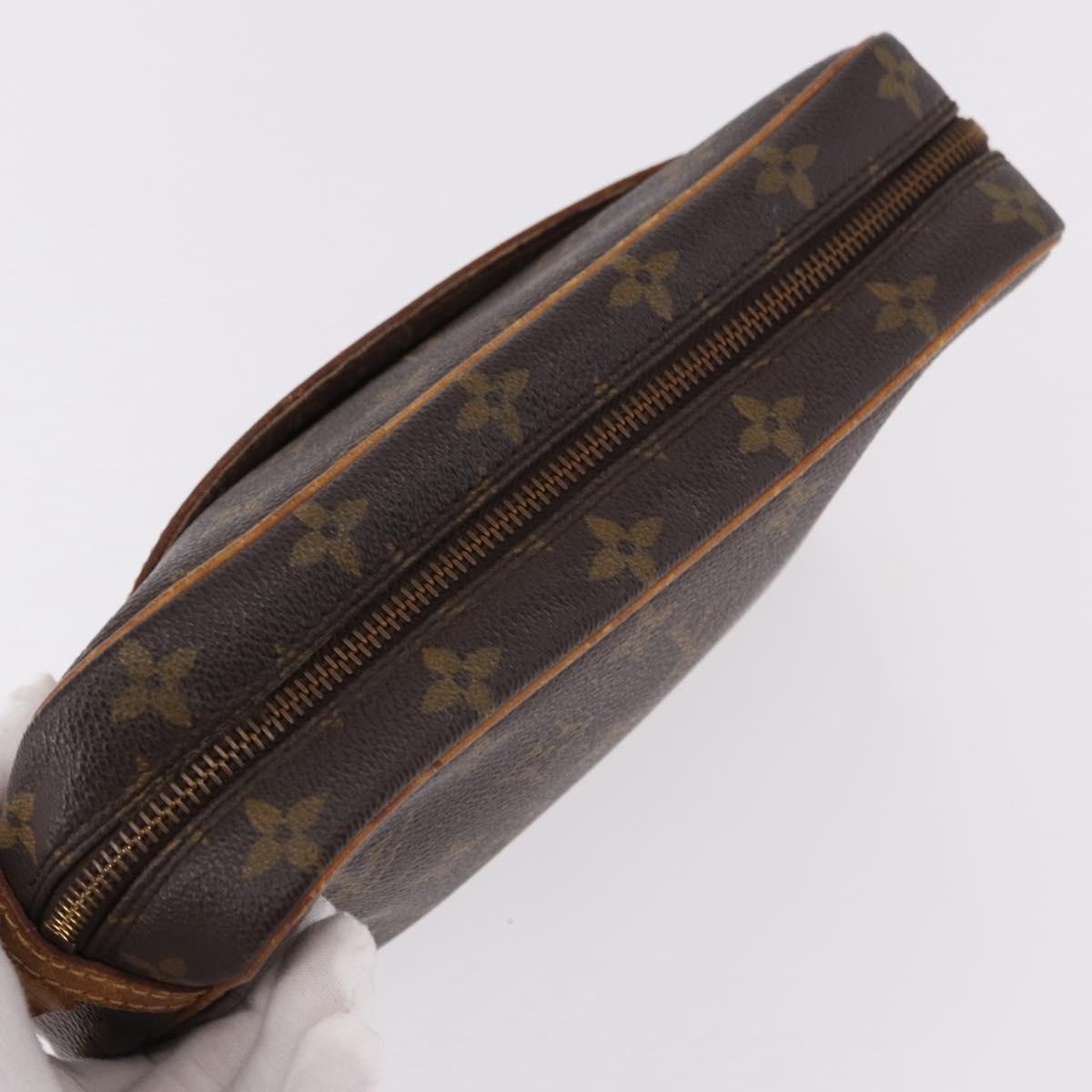 LOUIS VUITTON Monogram Compiegne 23 Clutch Bag M51847 LV Auth BA14308