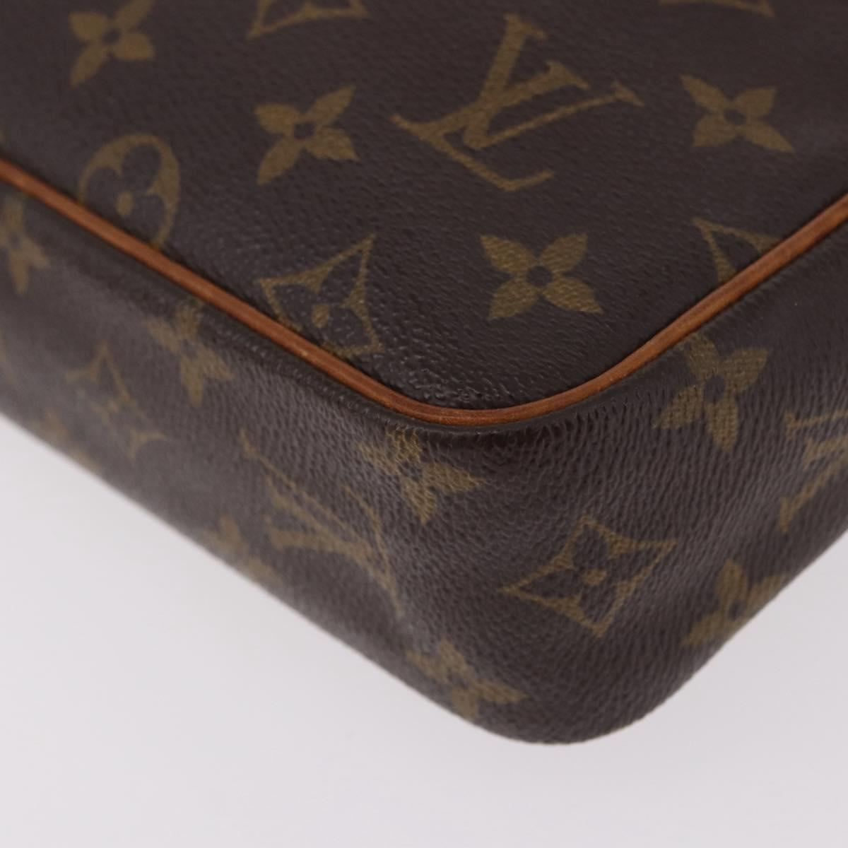 LOUIS VUITTON Monogram Compiegne 23 Clutch Bag M51847 LV Auth BA14308