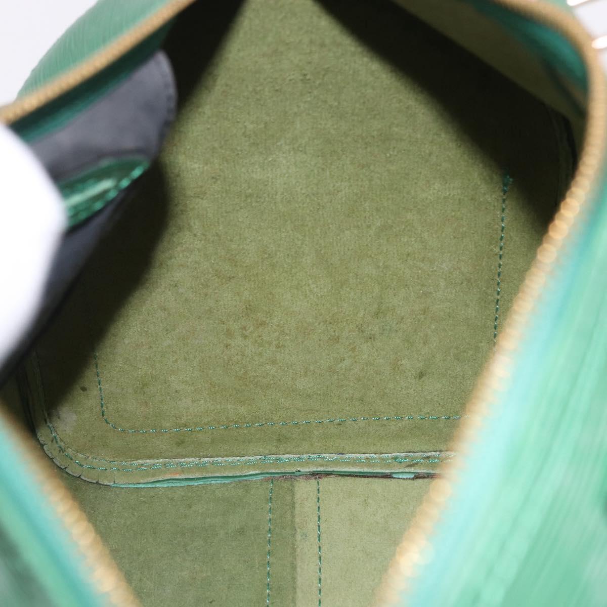 LOUIS VUITTON Epi Speedy 30 Hand Bag Borneo Green M43004 LV Auth BA14310A