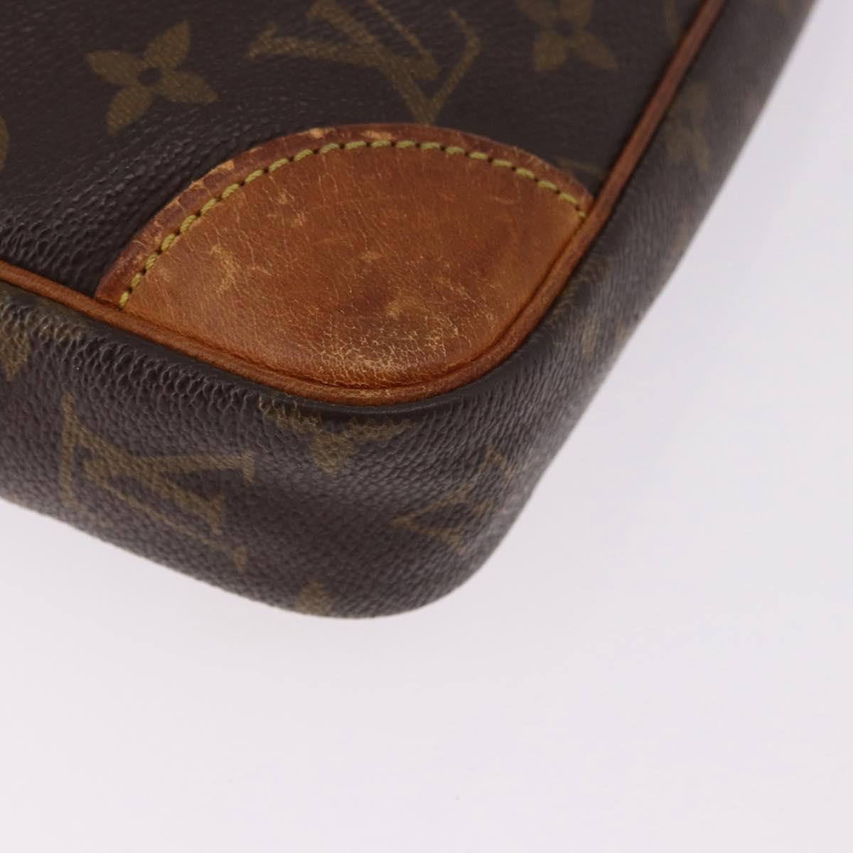 LOUIS VUITTON Monogram Marly Dragonne GM Clutch Bag M51825 LV Auth BA14312
