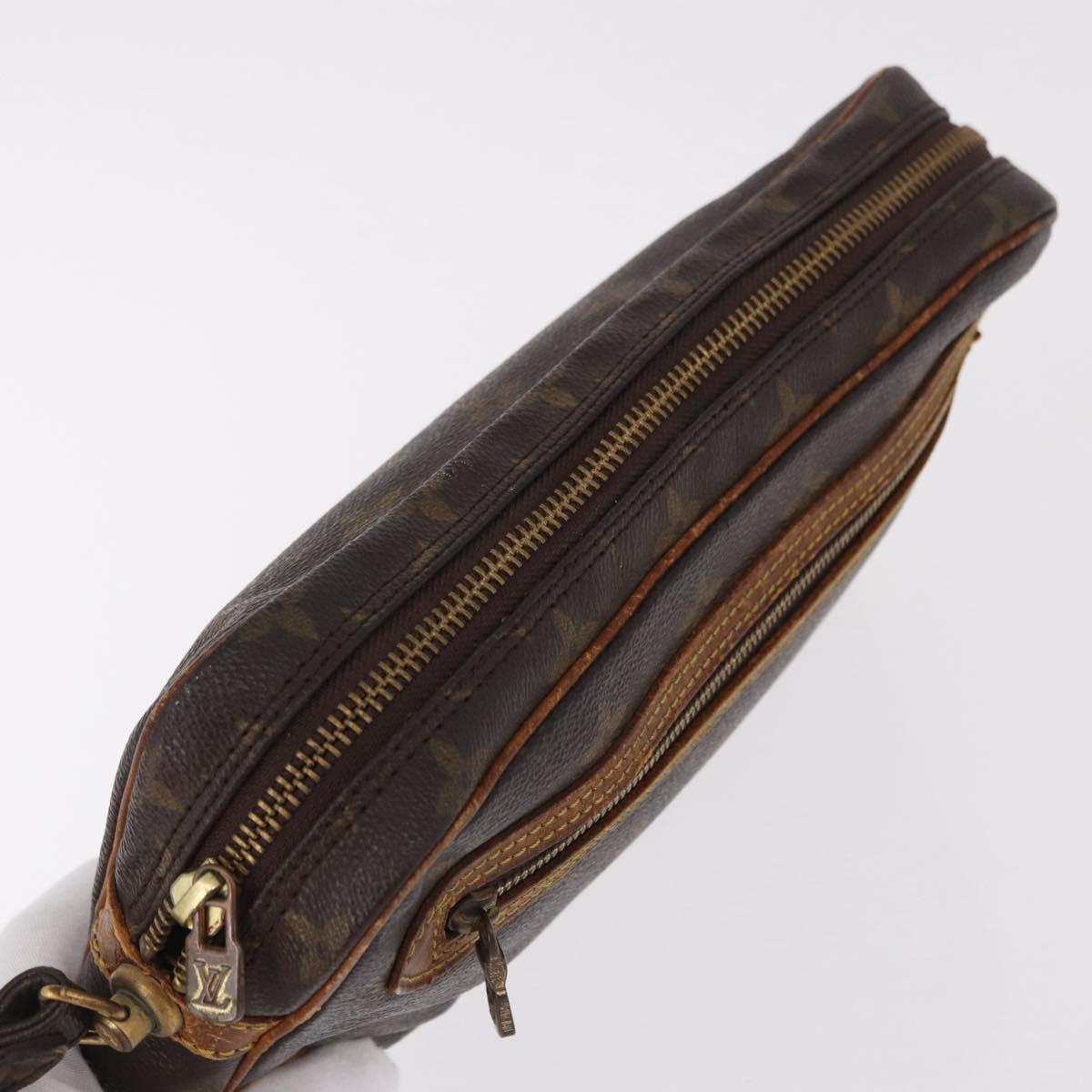LOUIS VUITTON Monogram Marly Dragonne GM Clutch Bag M51825 LV Auth BA14312
