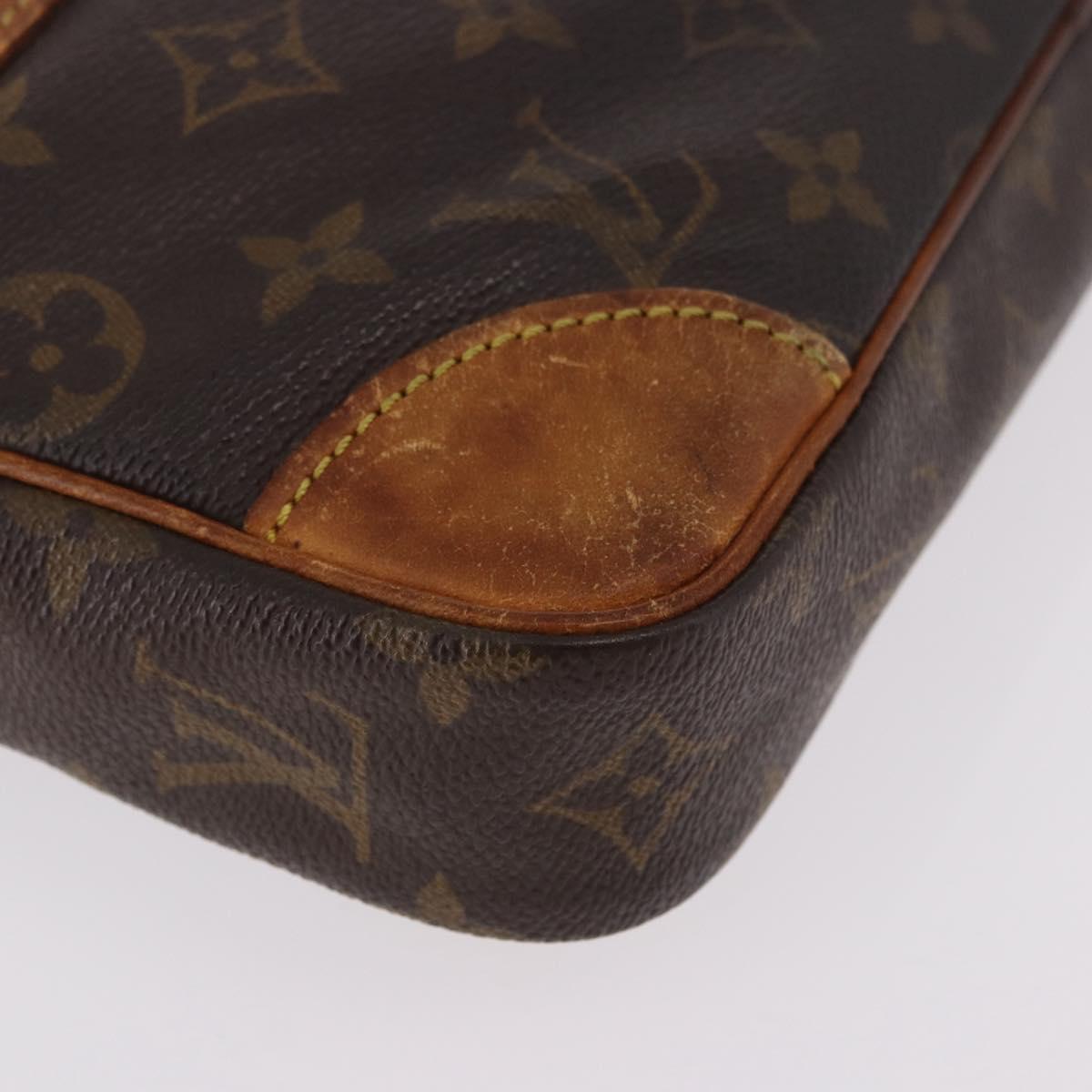 LOUIS VUITTON Monogram Marly Dragonne GM Clutch Bag M51825 LV Auth BA14312
