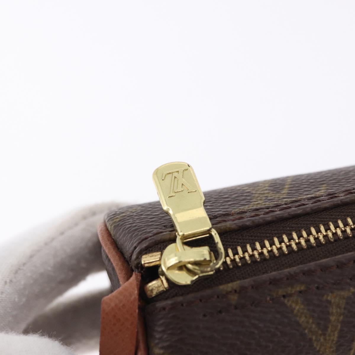 LOUIS VUITTON Monogram Papillon Pouch LV Auth BA14314