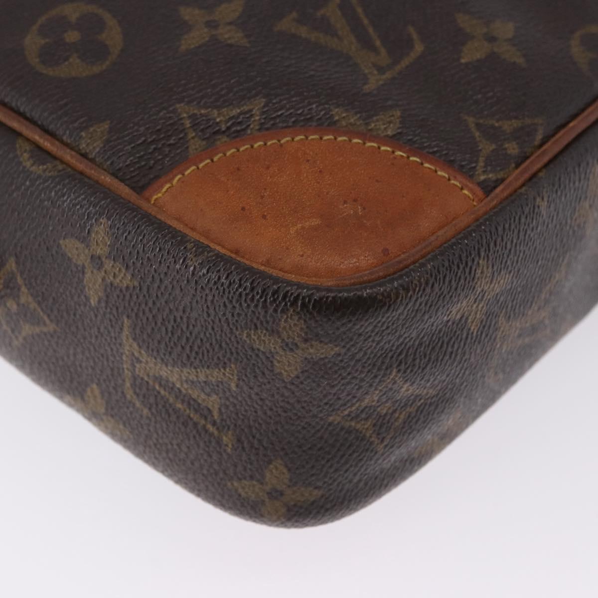 LOUIS VUITTON Monogram Compiegne 28 Clutch Bag M51845 LV Auth BA14316