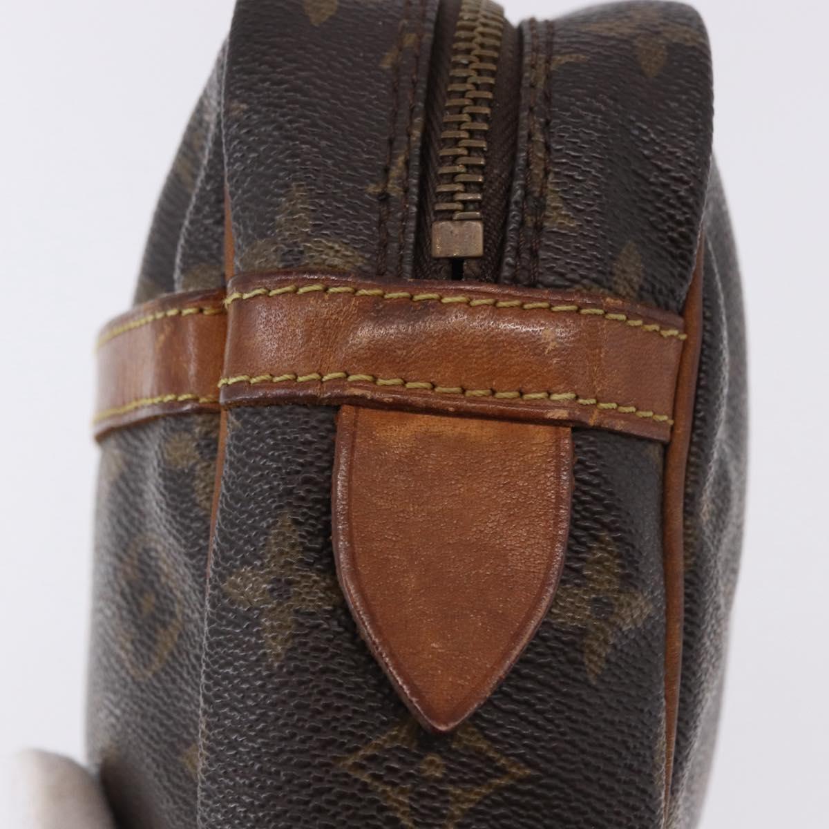 LOUIS VUITTON Monogram Compiegne 28 Clutch Bag M51845 LV Auth BA14316