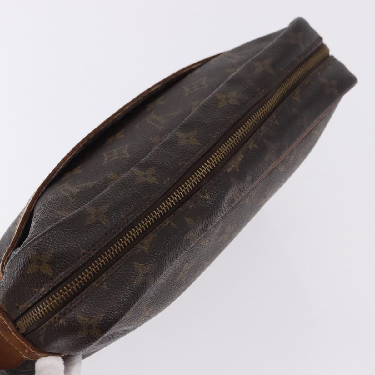 LOUIS VUITTON Monogram Compiegne 28 Clutch Bag M51845 LV Auth BA14316