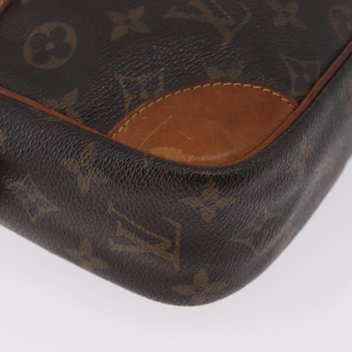 LOUIS VUITTON Monogram Compiegne 28 Clutch Bag M51845 LV Auth BA14316