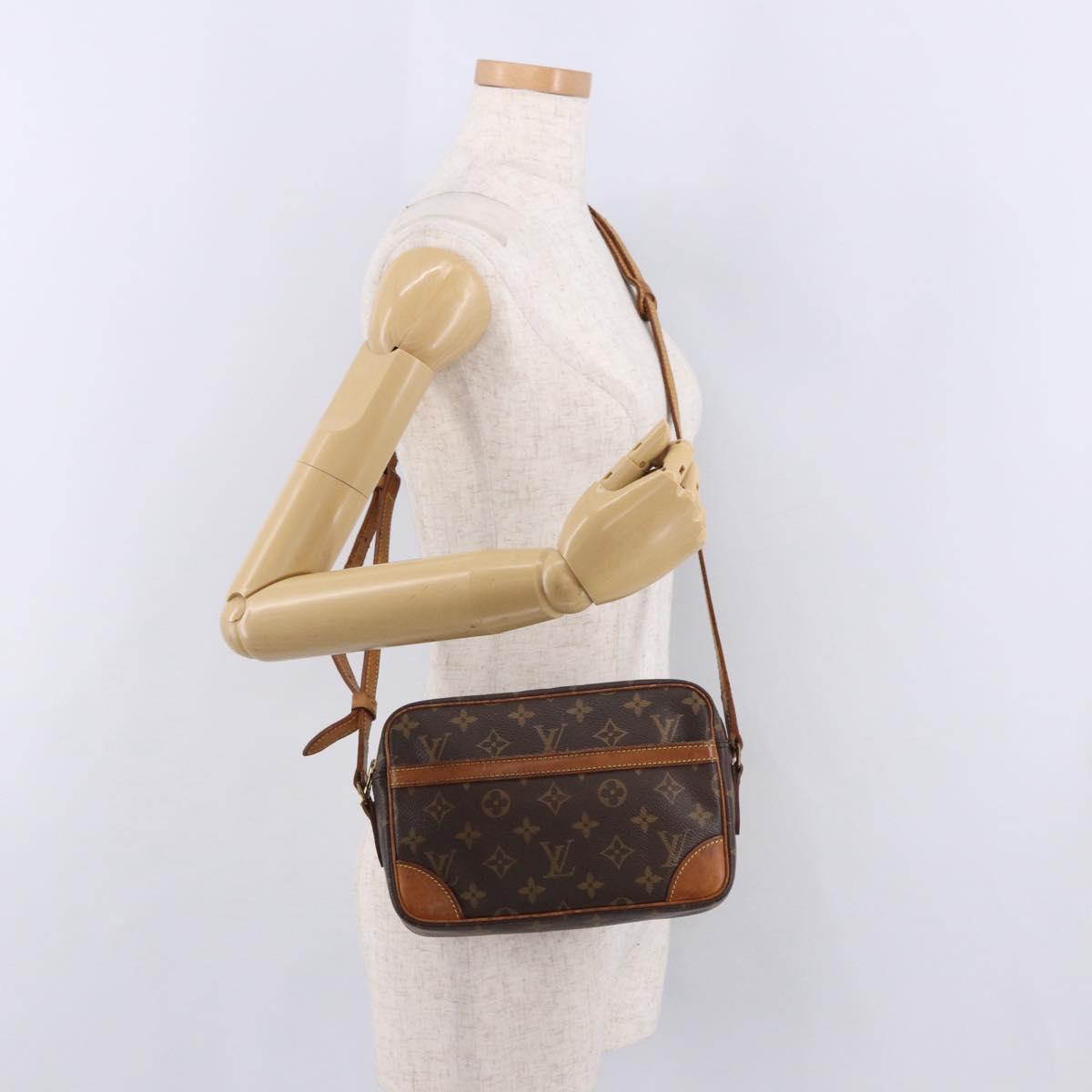LOUIS VUITTON Monogram Trocadero 23 Shoulder Bag M51276 LV Auth BA14320