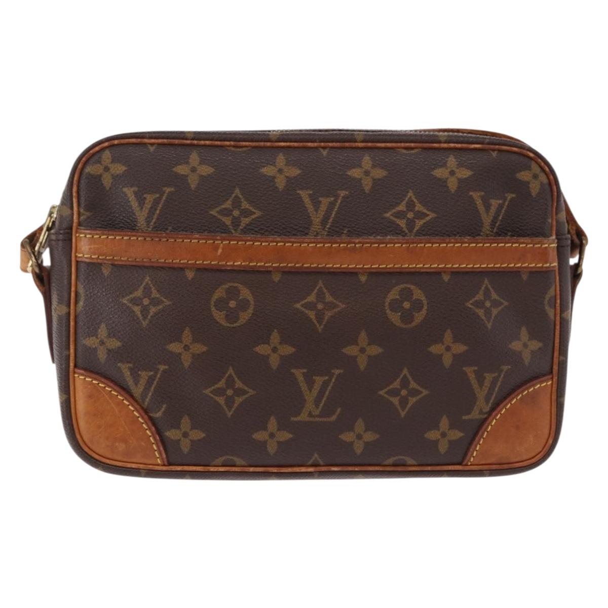 LOUIS VUITTON Monogram Trocadero 23 Shoulder Bag M51276 LV Auth BA14320