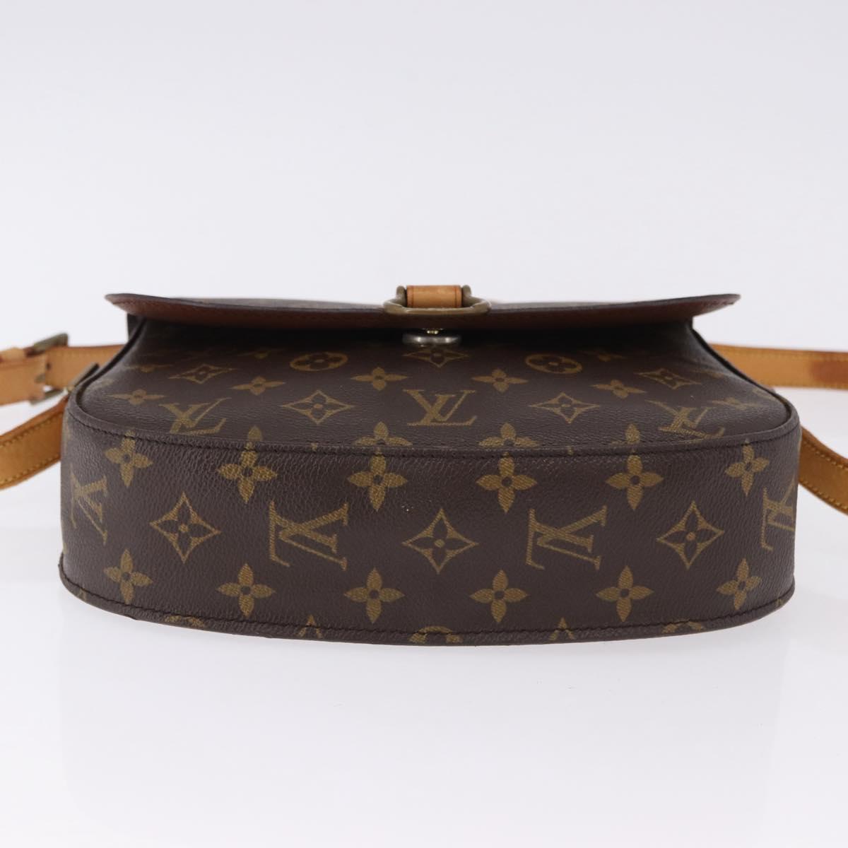 LOUIS VUITTON Monogram Saint Cloud GM Shoulder Bag M51242 LV Auth BA14321