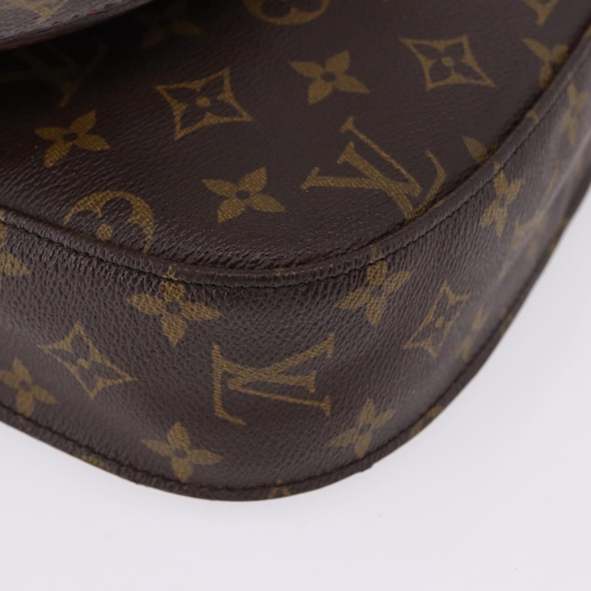 LOUIS VUITTON Monogram Saint Cloud GM Shoulder Bag M51242 LV Auth BA14321