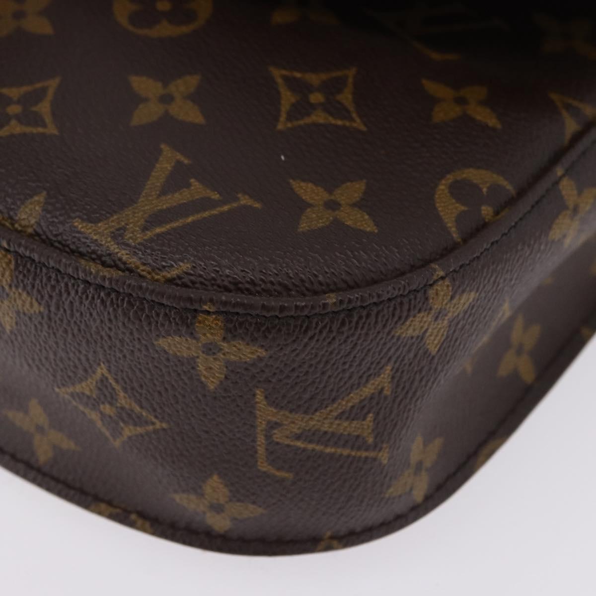 LOUIS VUITTON Monogram Saint Cloud GM Shoulder Bag M51242 LV Auth BA14321