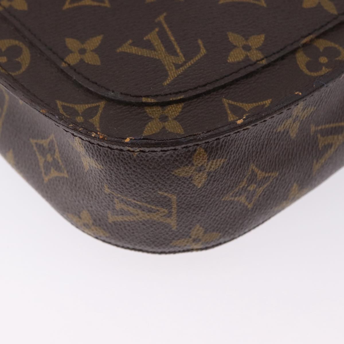LOUIS VUITTON Monogram Saint Cloud GM Shoulder Bag M51242 LV Auth BA14321
