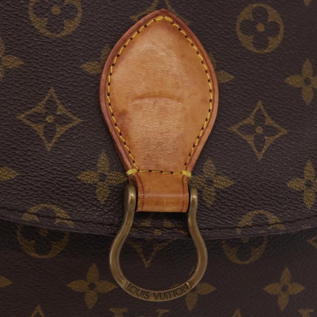 LOUIS VUITTON Monogram Saint Cloud GM Shoulder Bag M51242 LV Auth BA14321