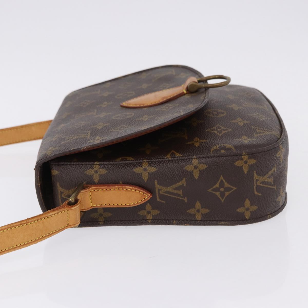 LOUIS VUITTON Monogram Saint Cloud GM Shoulder Bag M51242 LV Auth BA14321