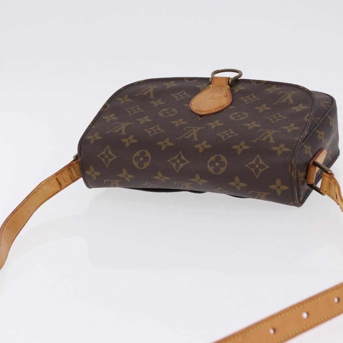 LOUIS VUITTON Monogram Saint Cloud GM Shoulder Bag M51242 LV Auth BA14321