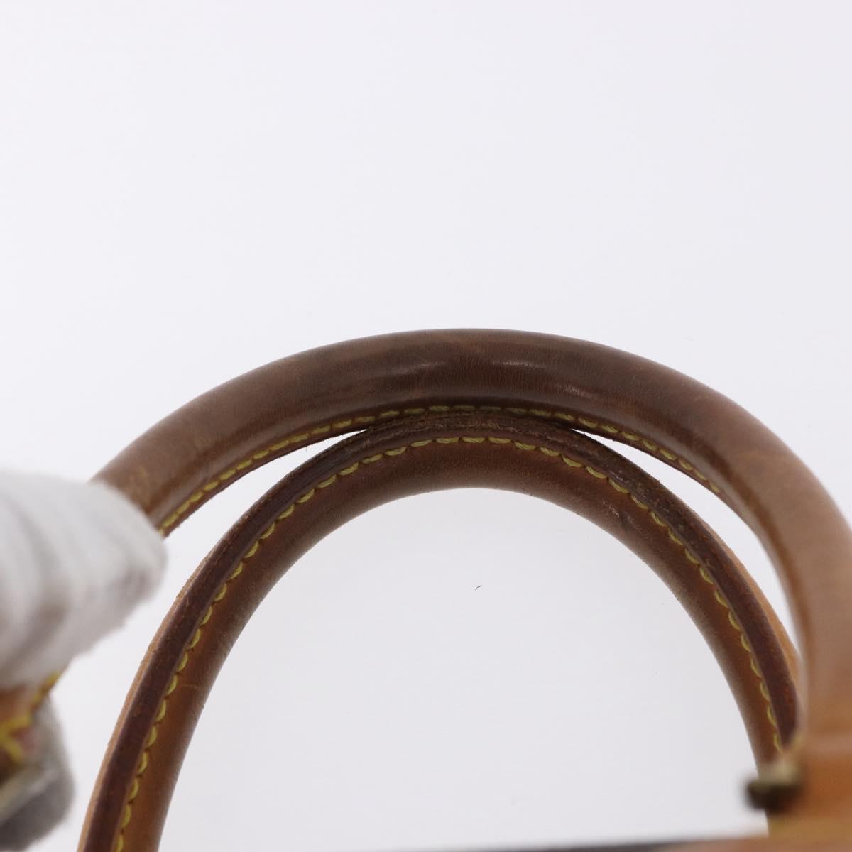 LOUIS VUITTON Monogram Deauville Hand Bag M47270 LV Auth BA14324