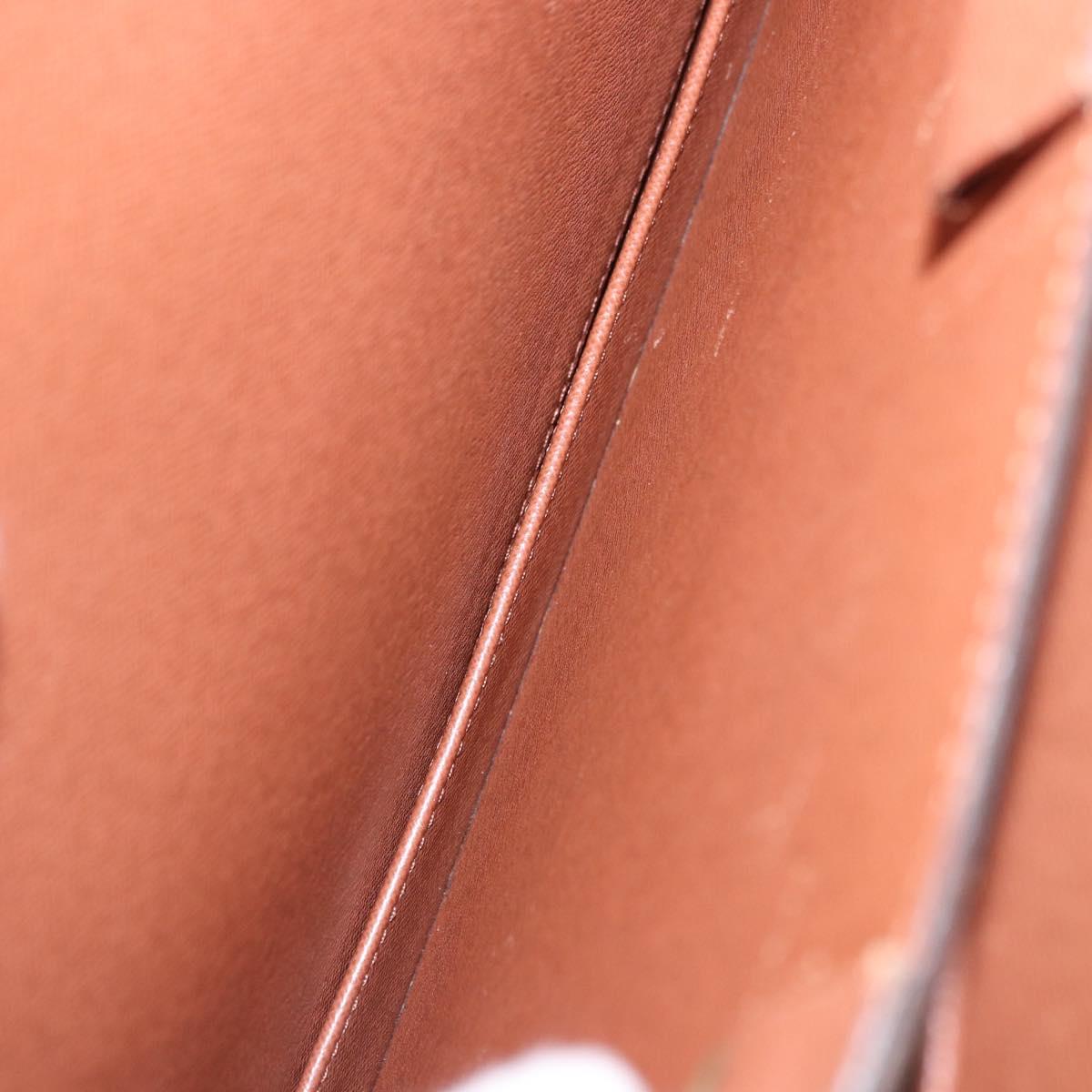 LOUIS VUITTON Epi Serviette Conseiller Briefcase Brown M54423 LV Auth BA14325
