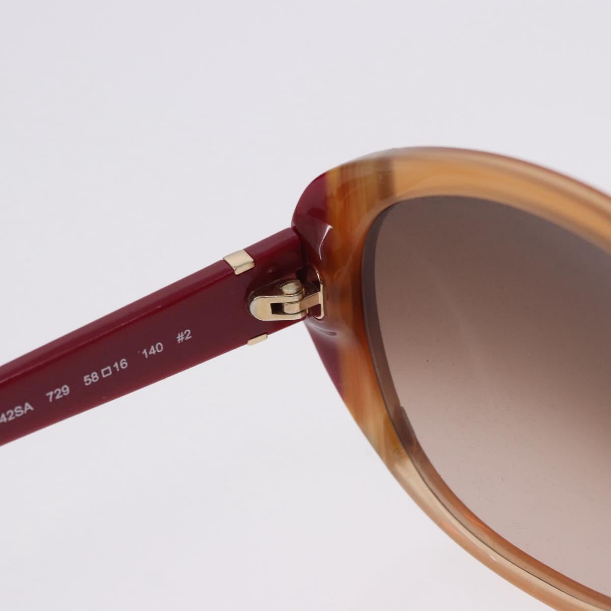 Salvatore Ferragamo Sunglasses plastic Pink Auth BA14332