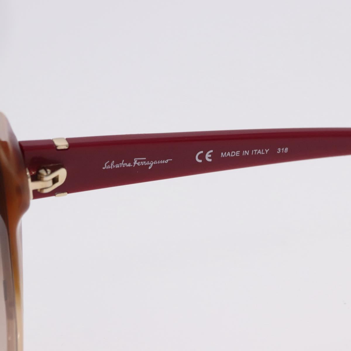 Salvatore Ferragamo Sunglasses plastic Pink Auth BA14332