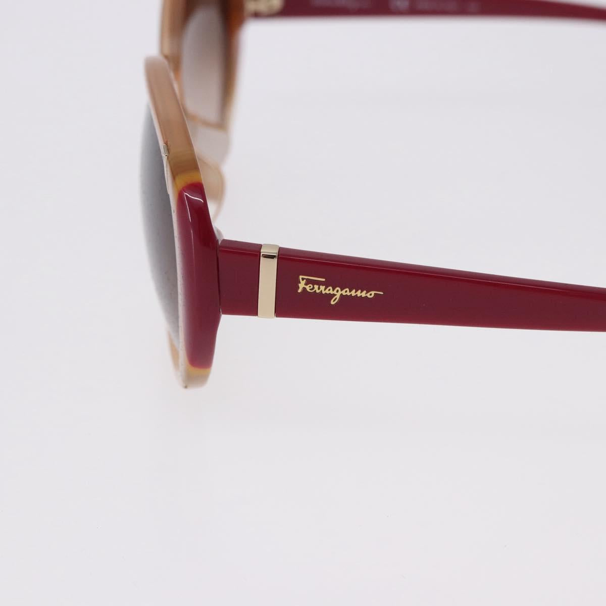 Salvatore Ferragamo Sunglasses plastic Pink Auth BA14332