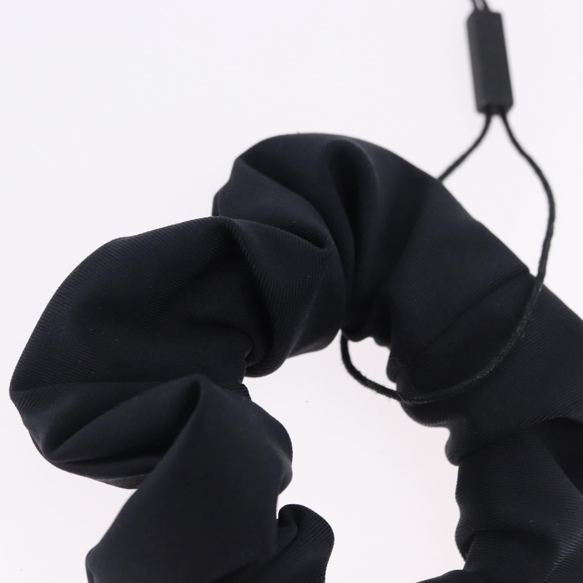 BALENCIAGA Shush Hair Tie Polymiad Black Auth BA14334A