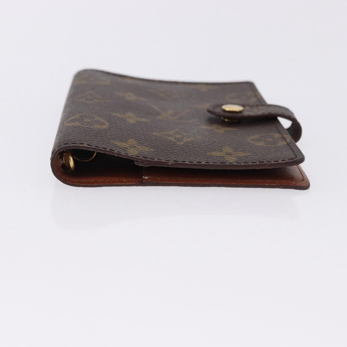 LOUIS VUITTON Monogram Agenda PM Day Planner Cover R20005 LV Auth BA14340