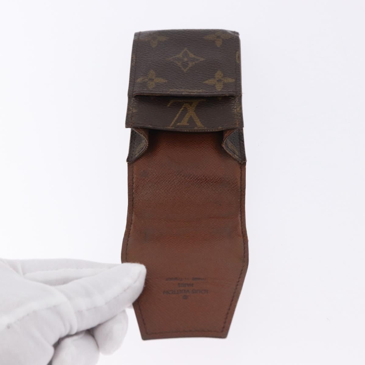 LOUIS VUITTON Monogram Etui Cigarette Case M63024 LV Auth BA14341