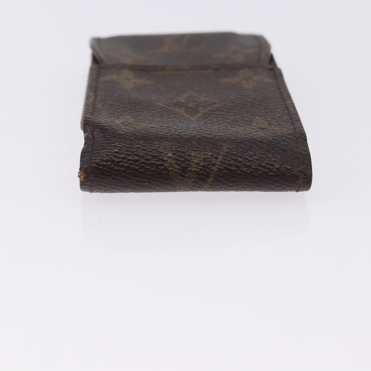 LOUIS VUITTON Monogram Etui Cigarette Case M63024 LV Auth BA14341