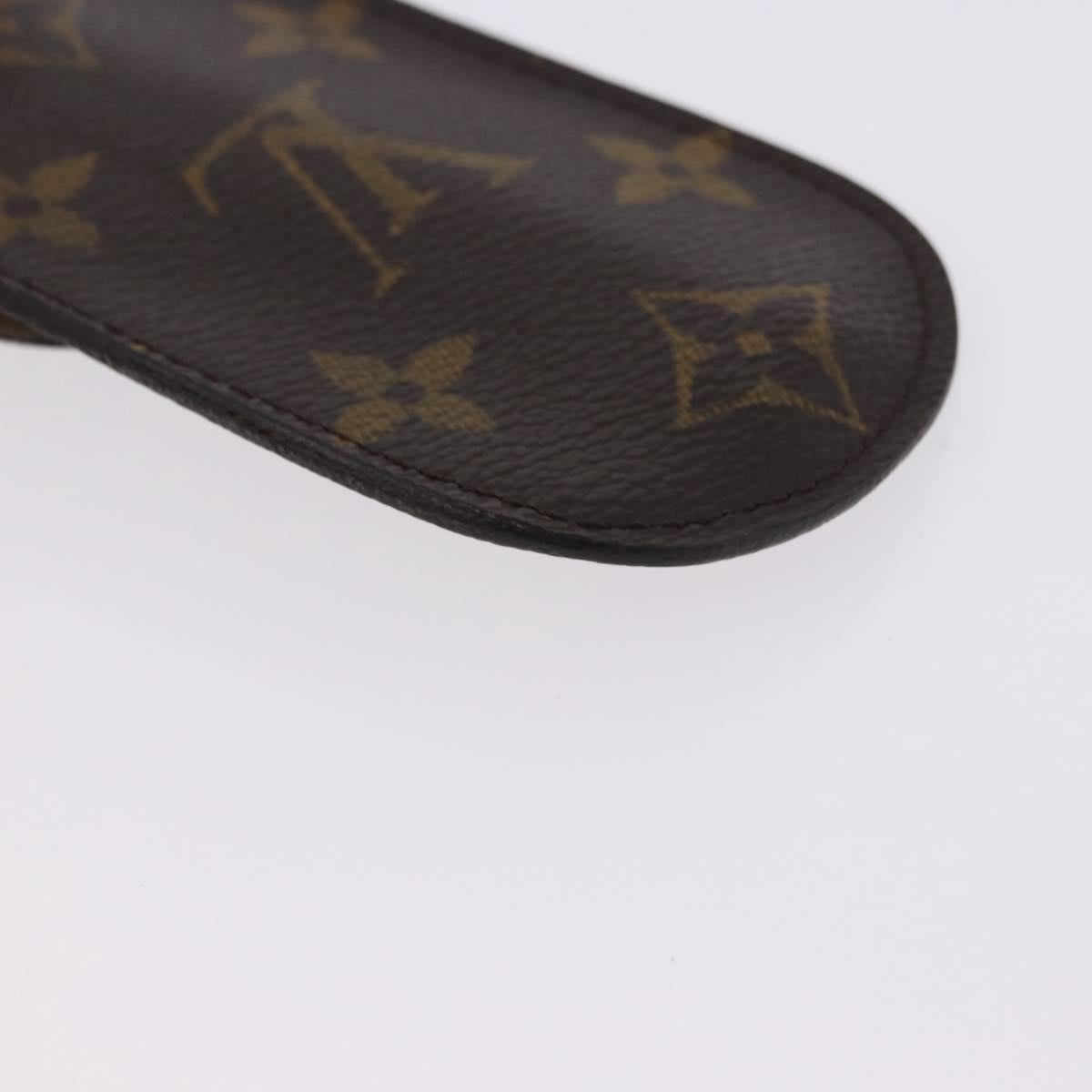 LOUIS VUITTON Monogram Etui Stilo Pen Case M62990 LV Auth BA14343