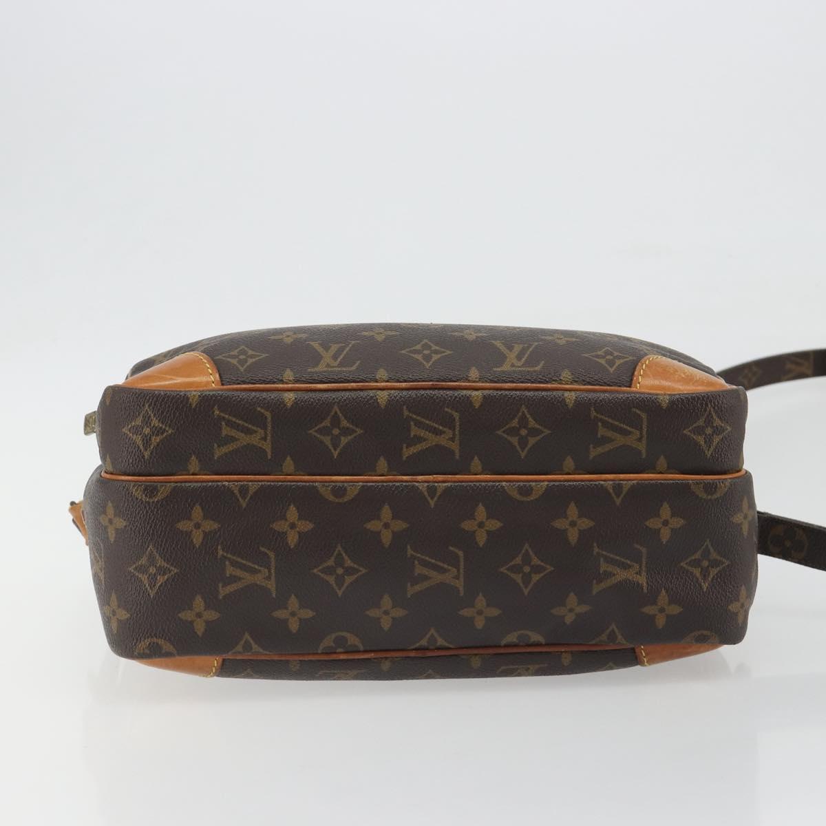 LOUIS VUITTON Monogram Nile Shoulder Bag M45244 LV Auth BA14357