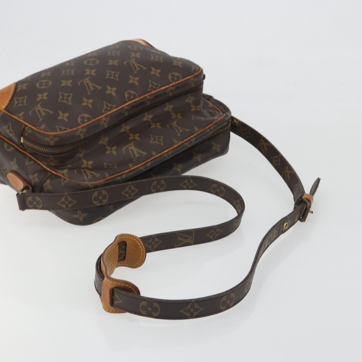 LOUIS VUITTON Monogram Nile Shoulder Bag M45244 LV Auth BA14357
