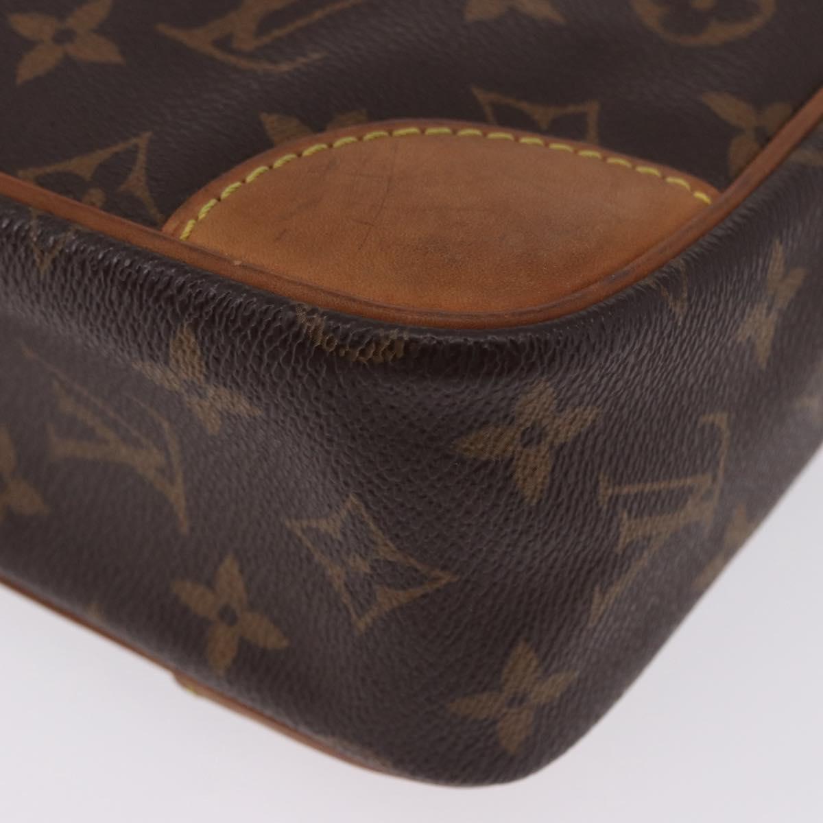 LOUIS VUITTON Monogram Compiegne 28 Clutch Bag M51845 LV Auth BA14359