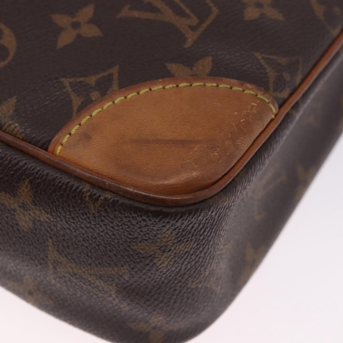 LOUIS VUITTON Monogram Compiegne 28 Clutch Bag M51845 LV Auth BA14359