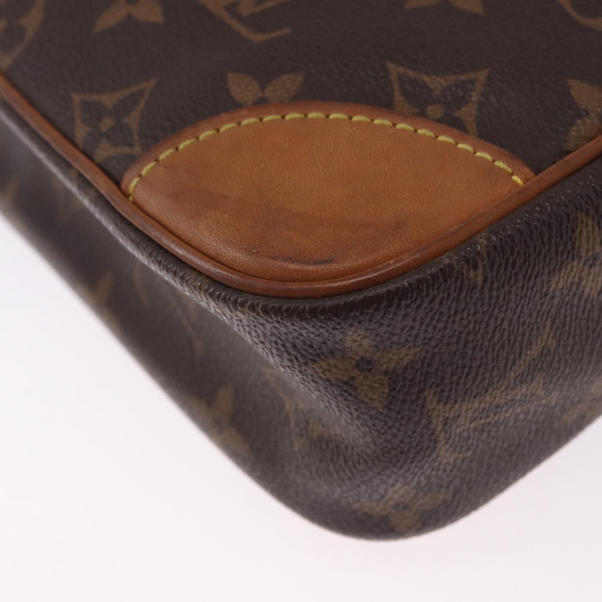 LOUIS VUITTON Monogram Compiegne 28 Clutch Bag M51845 LV Auth BA14359
