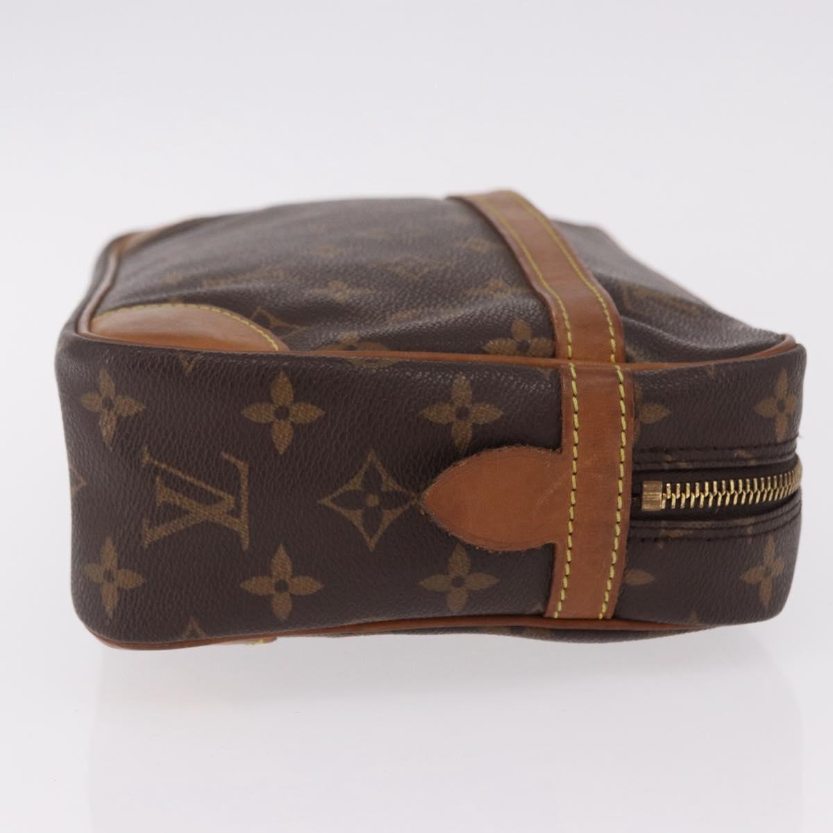 LOUIS VUITTON Monogram Compiegne 28 Clutch Bag M51845 LV Auth BA14359