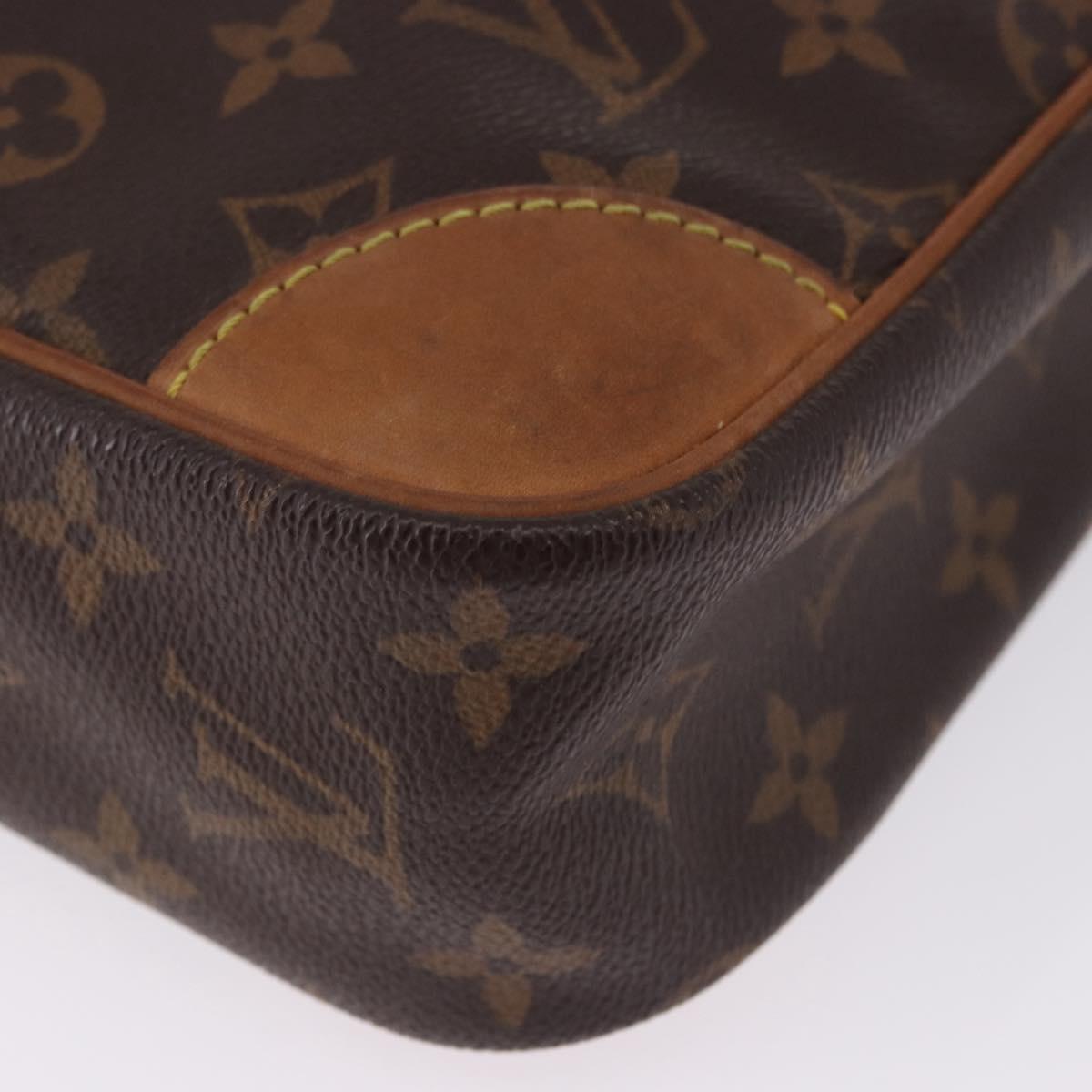 LOUIS VUITTON Monogram Compiegne 28 Clutch Bag M51845 LV Auth BA14359