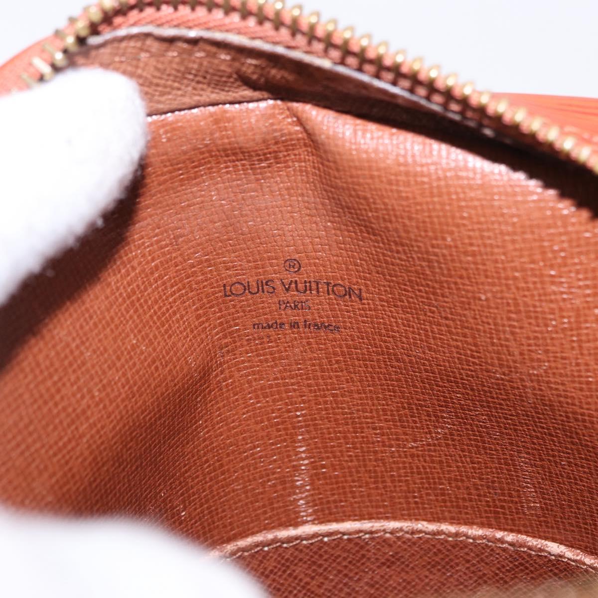 LOUIS VUITTON Epi Danube Shoulder Bag Brown M51694 LV Auth BA14360