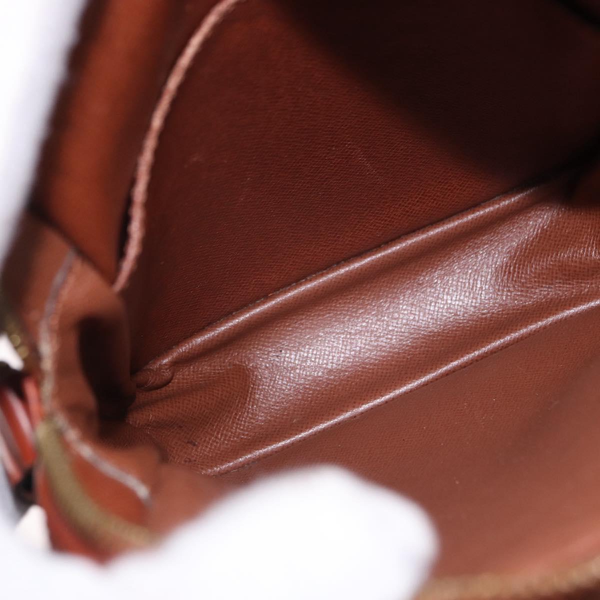 LOUIS VUITTON Epi Danube Shoulder Bag Brown M51694 LV Auth BA14360