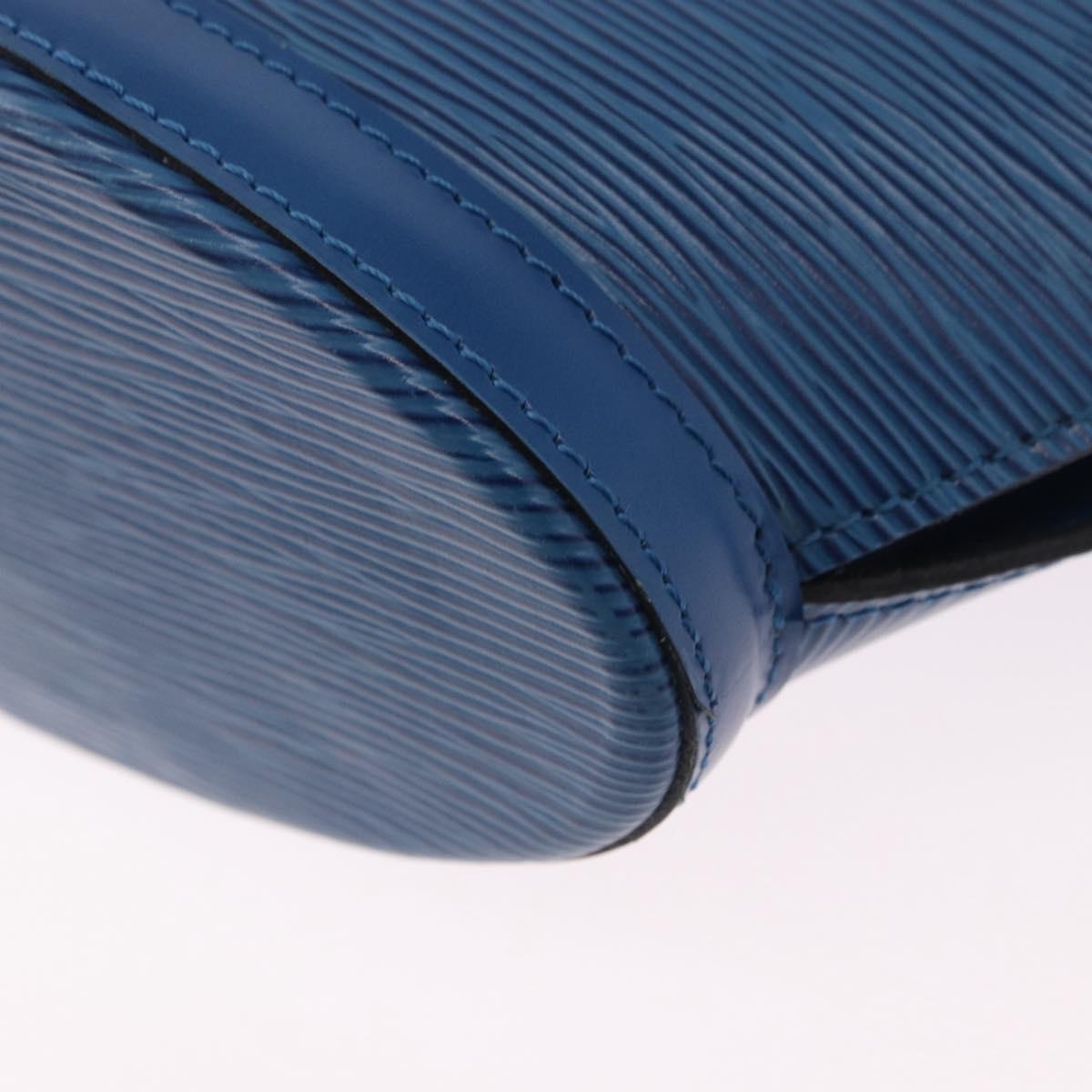 LOUIS VUITTON Epi Saint Jacques Shoulder Bag Blue M52275 LV Auth BA14366A