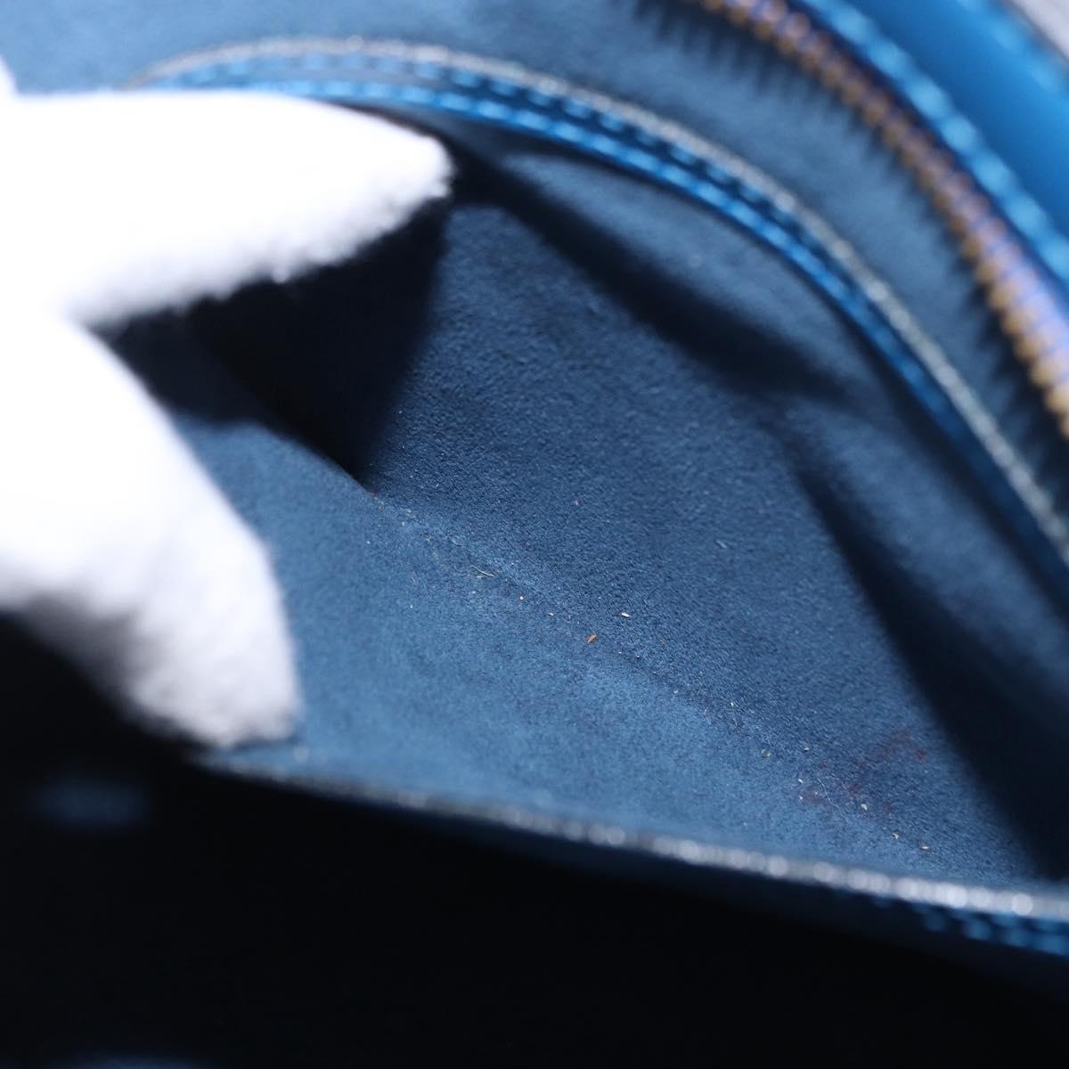 LOUIS VUITTON Epi Saint Jacques Shoulder Bag Blue M52275 LV Auth BA14366A