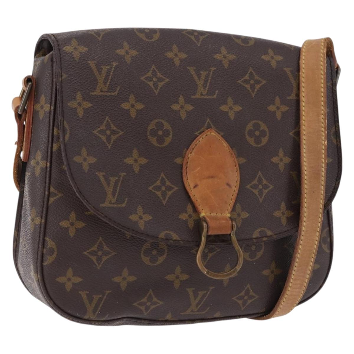 LOUIS VUITTON Monogram Saint Cloud GM Shoulder Bag M51242 LV Auth BA14367