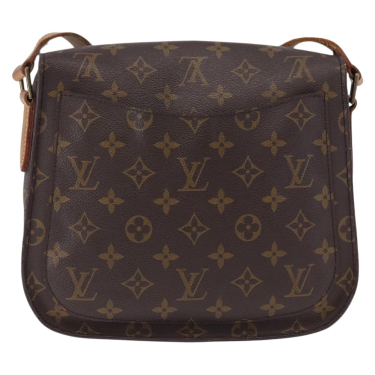 LOUIS VUITTON Monogram Saint Cloud GM Shoulder Bag M51242 LV Auth BA14367