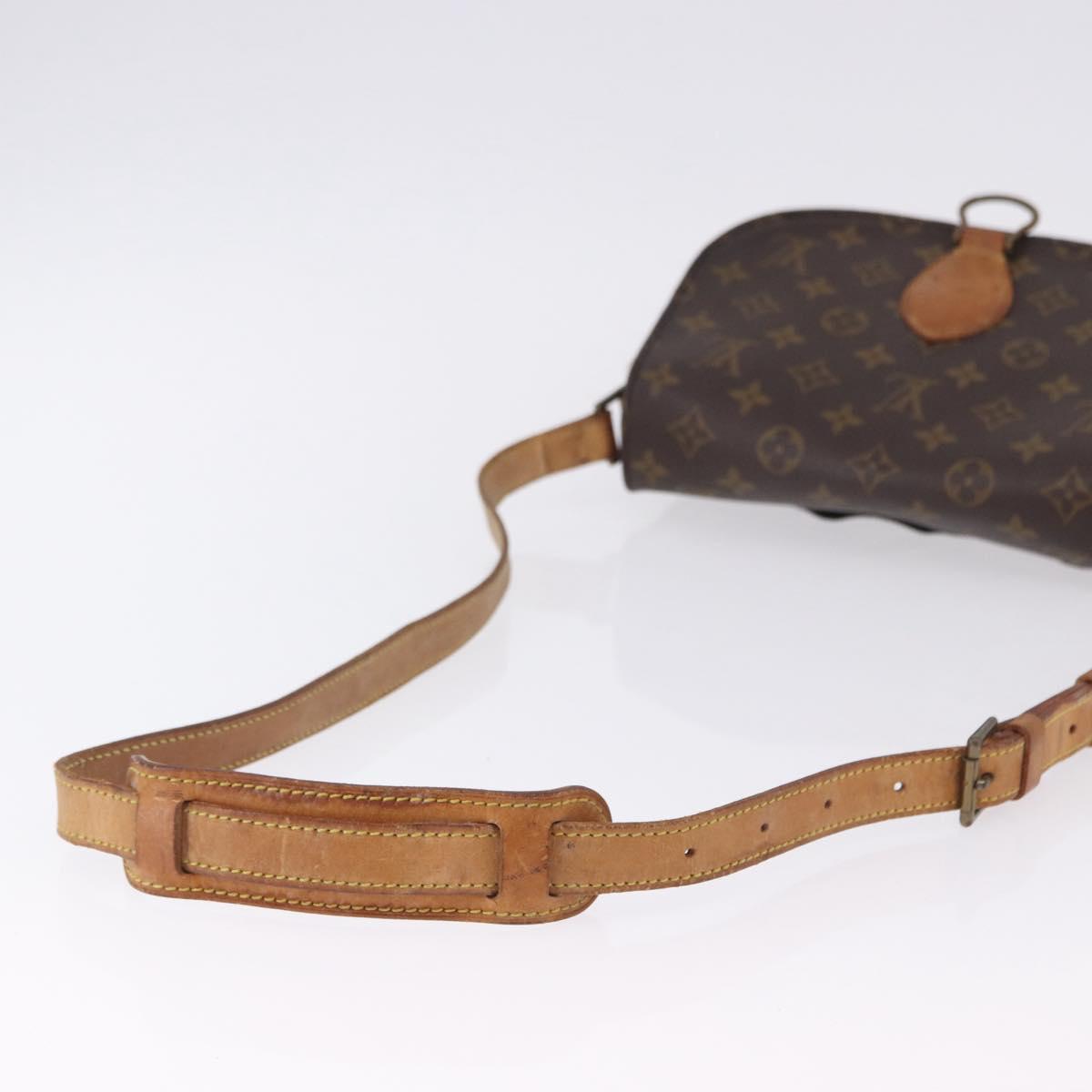 LOUIS VUITTON Monogram Saint Cloud GM Shoulder Bag M51242 LV Auth BA14367