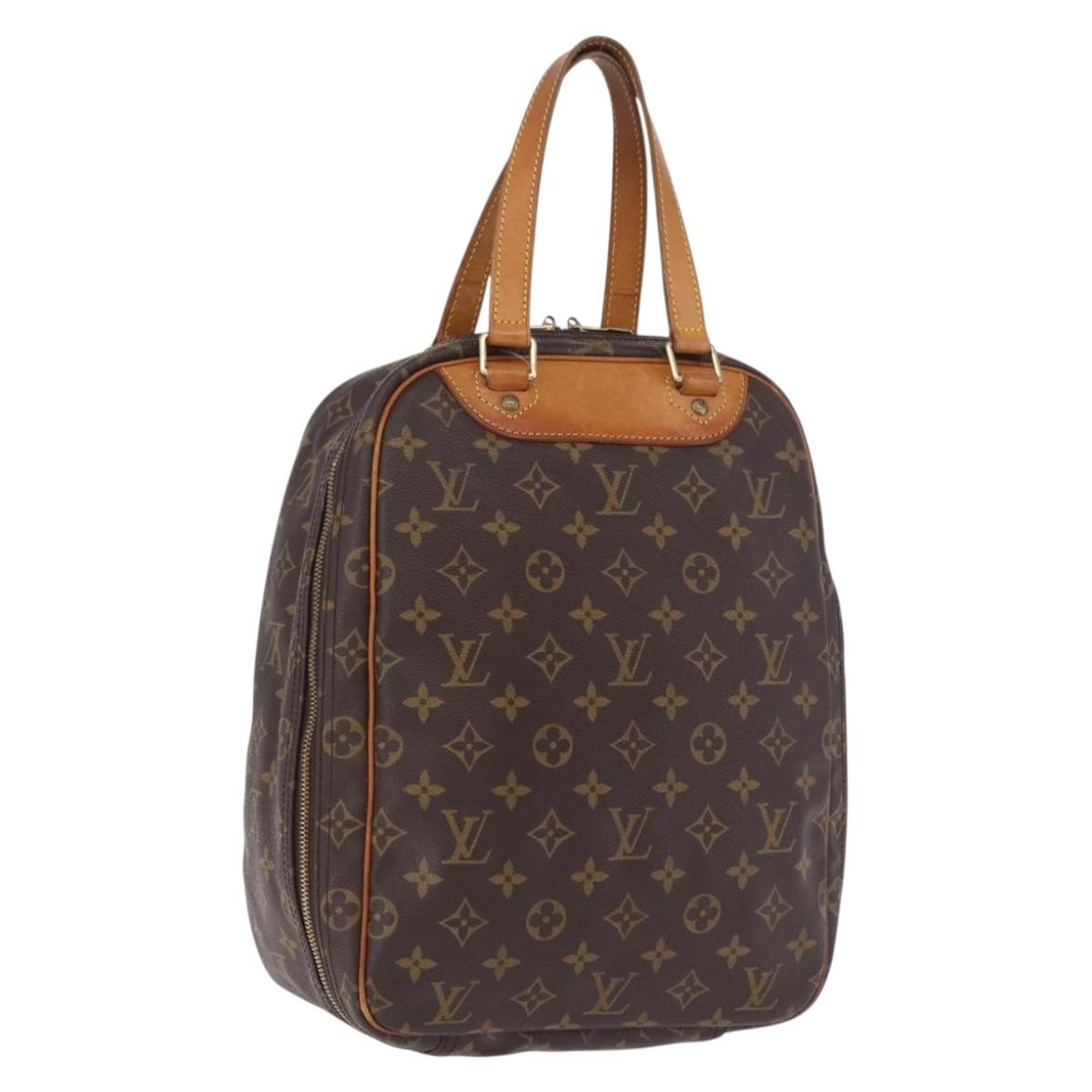 LOUIS VUITTON Monogram Excursion Hand Bag M41450 LV Auth BA14370