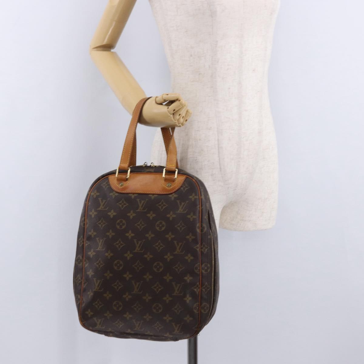 LOUIS VUITTON Monogram Excursion Hand Bag M41450 LV Auth BA14370