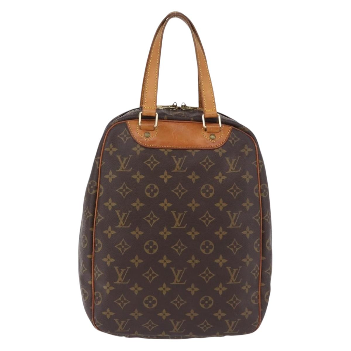 LOUIS VUITTON Monogram Excursion Hand Bag M41450 LV Auth BA14370