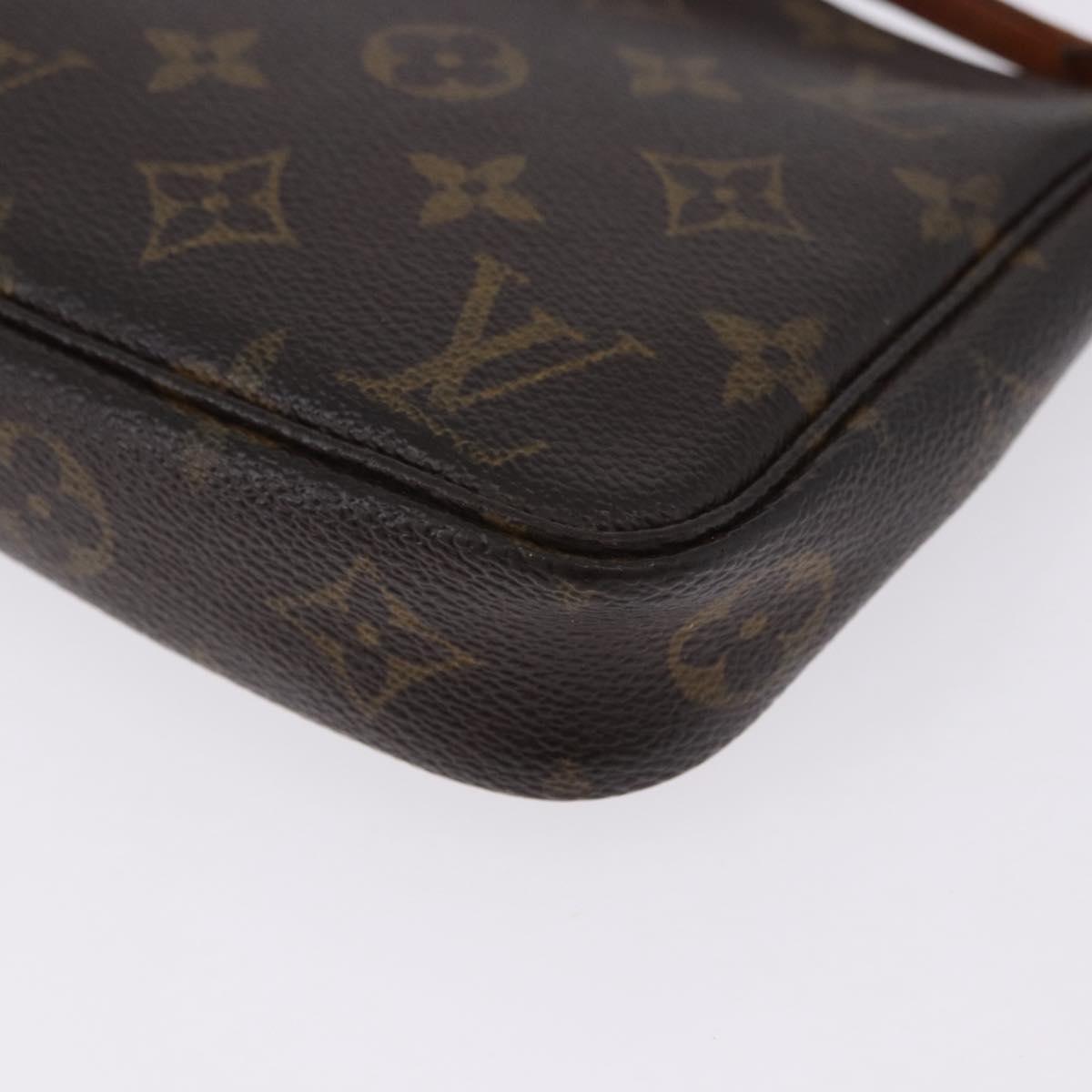 LOUIS VUITTON Monogram Pochette Accessoires Pouch M51980 LV Auth BA14371