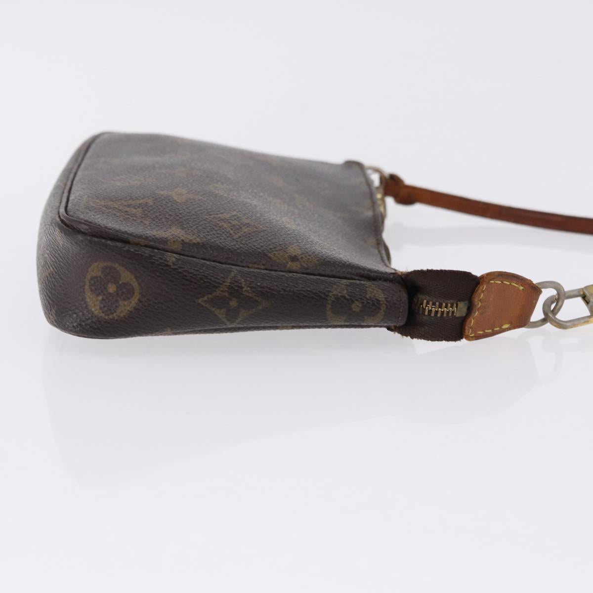 LOUIS VUITTON Monogram Pochette Accessoires Pouch M51980 LV Auth BA14371