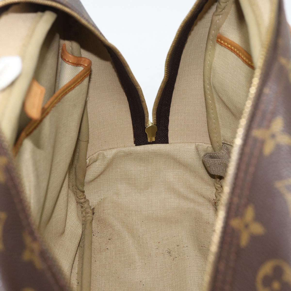 LOUIS VUITTON Monogram Deauville Hand Bag M47270 LV Auth BA14374